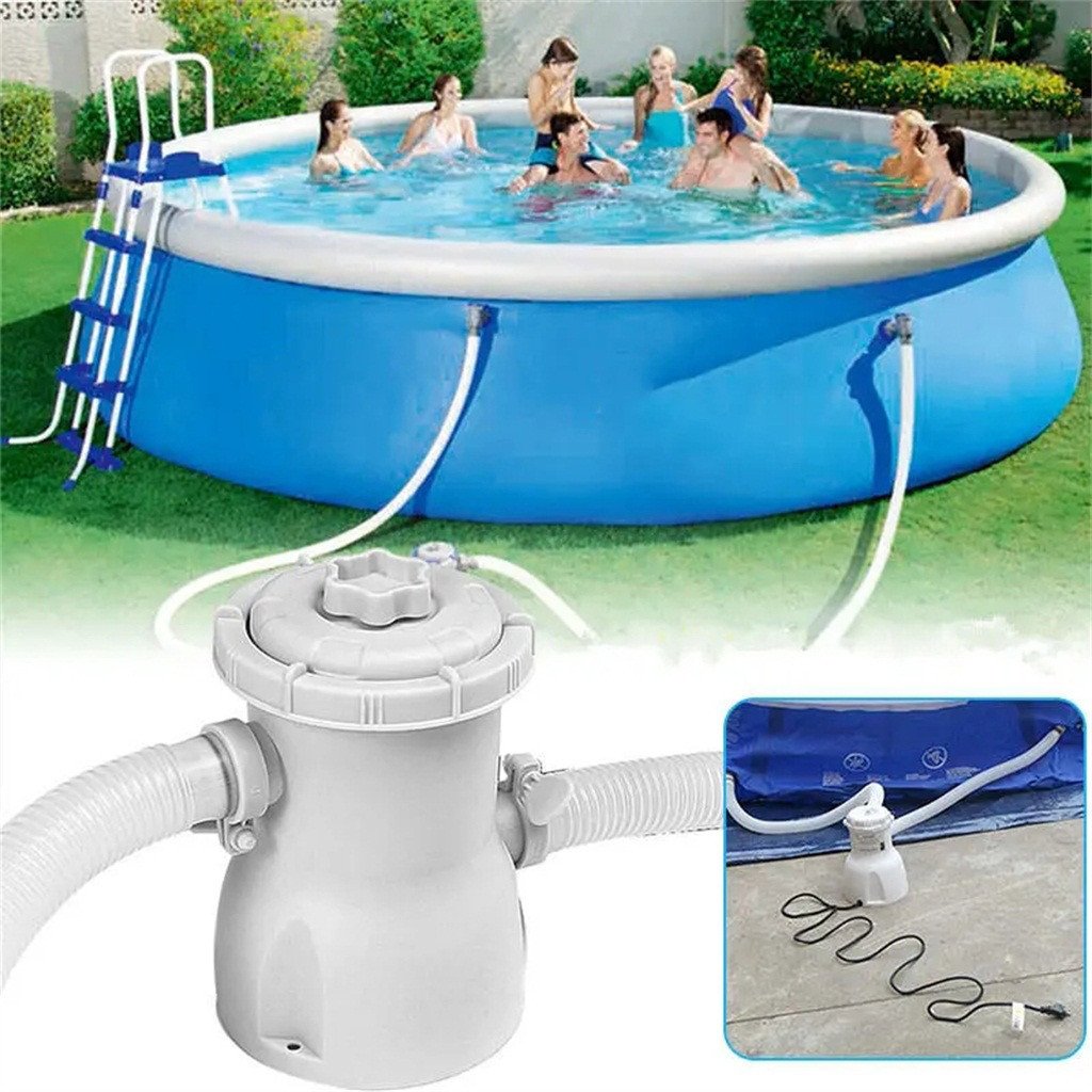 inflatable ring pool