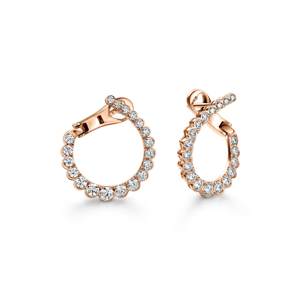 hearts on fire diamond hoop earrings