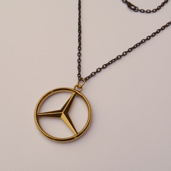 Mercedes emblem necklace #4