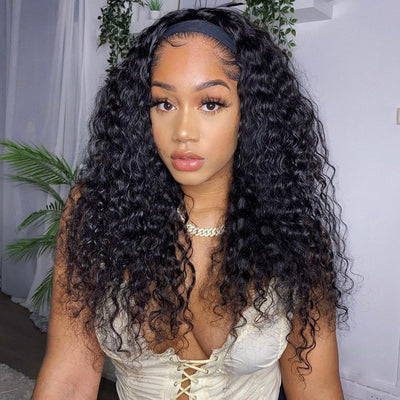 Black human hair half clearance wigs