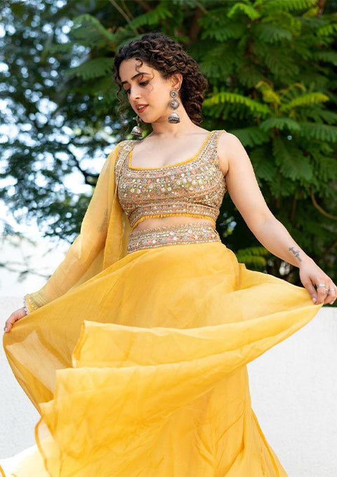 Yellow Lehengas