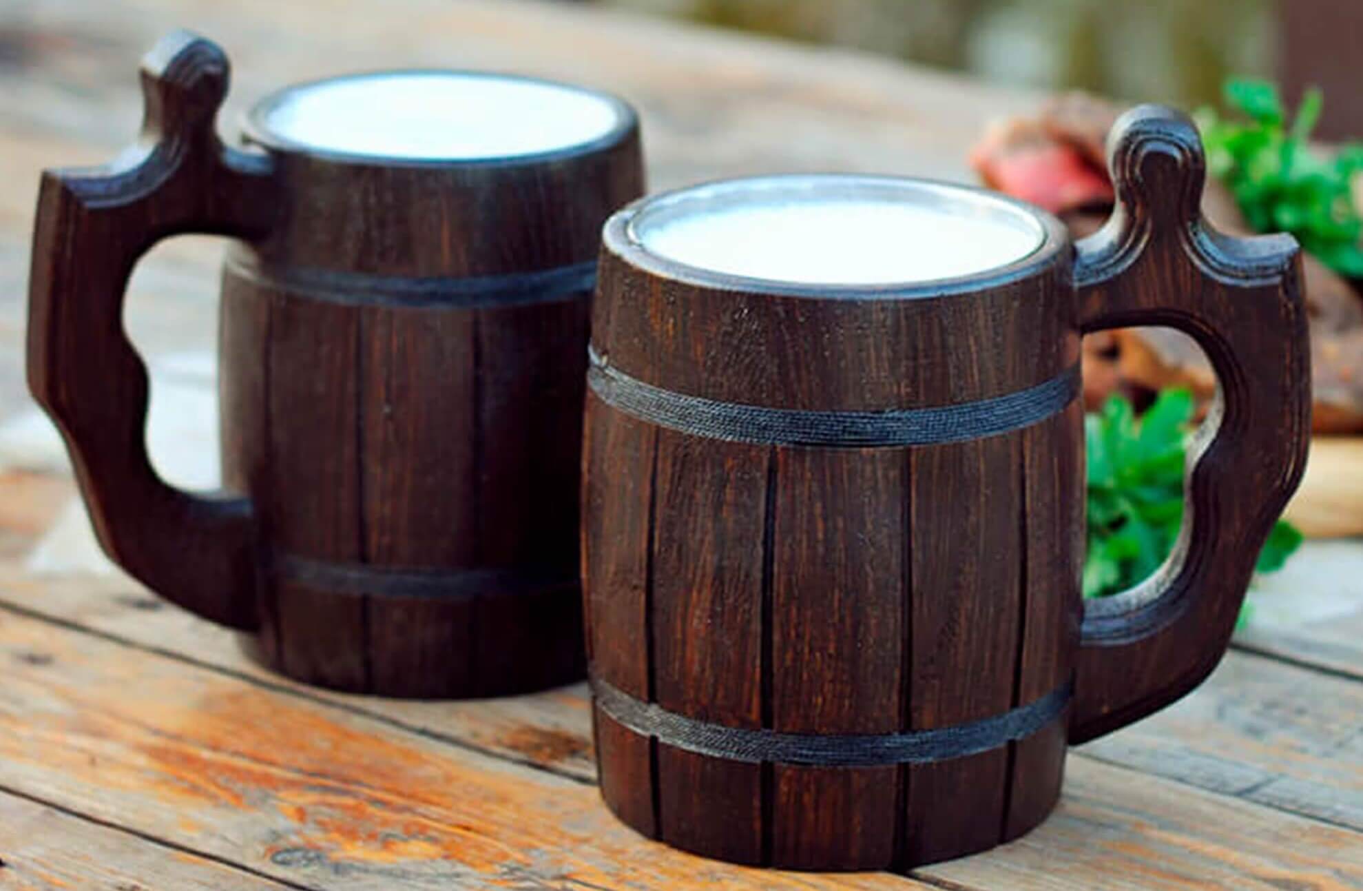 Oak Barrel Beer Mug (20oz/568ml)