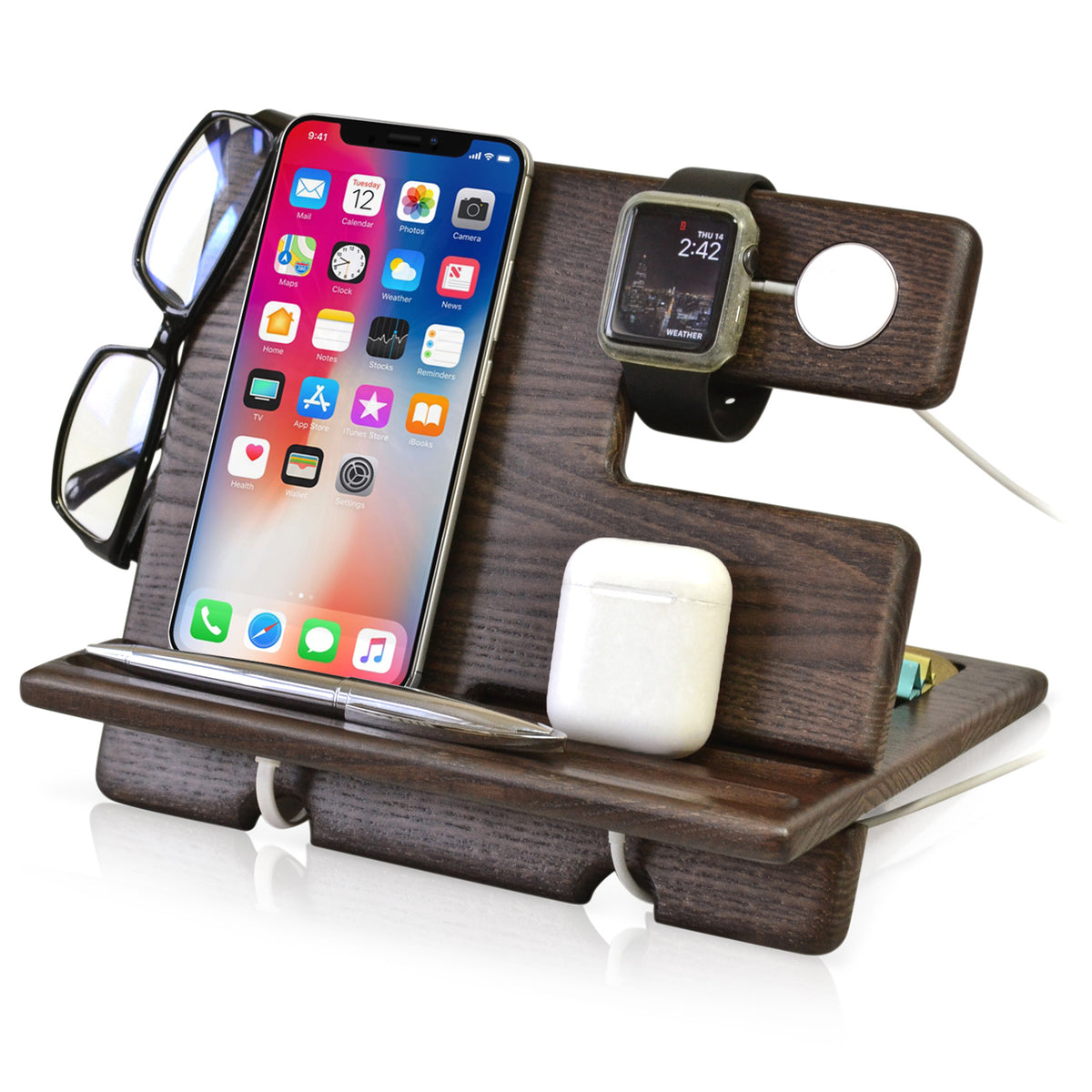 travel charging station for apple