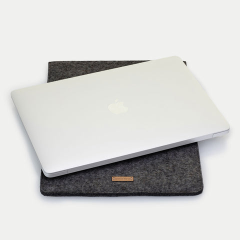 Taske LET til MacBook Air 13 filt antracit-Bloom