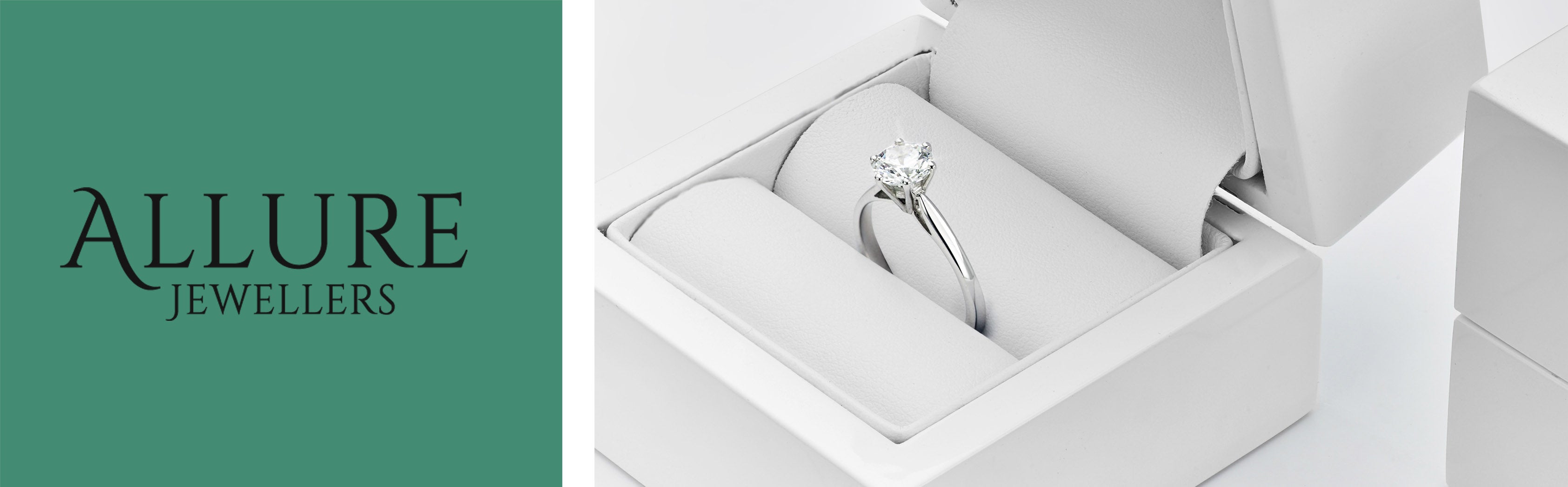 Solitaire engagement rings at Allure Jewellers 