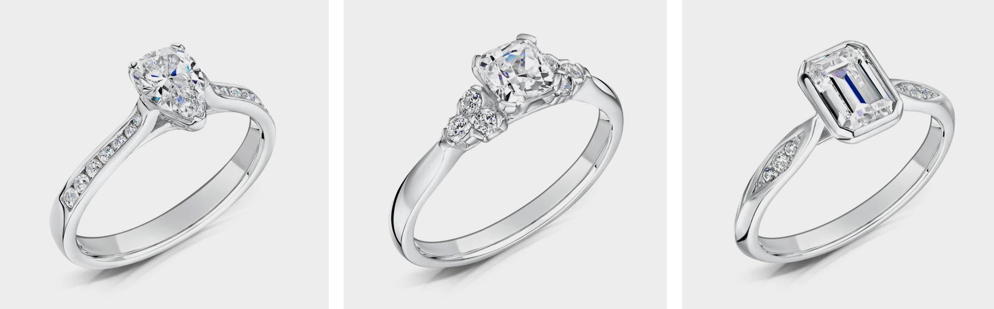 Engagement ring settings Allure Jewellers 