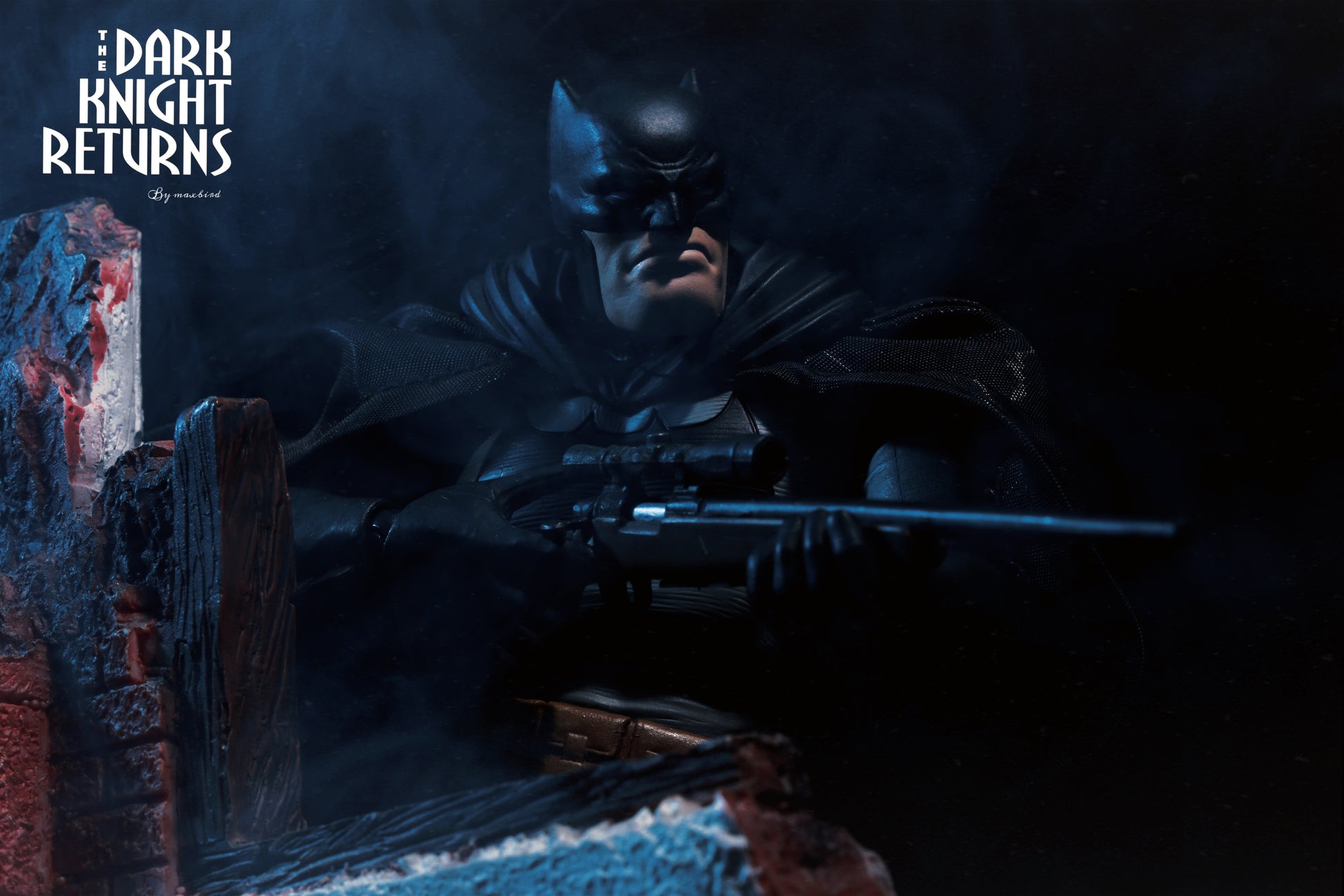 Custom mafex “Dark Knight returns” Batman cape black ver. – maxbird