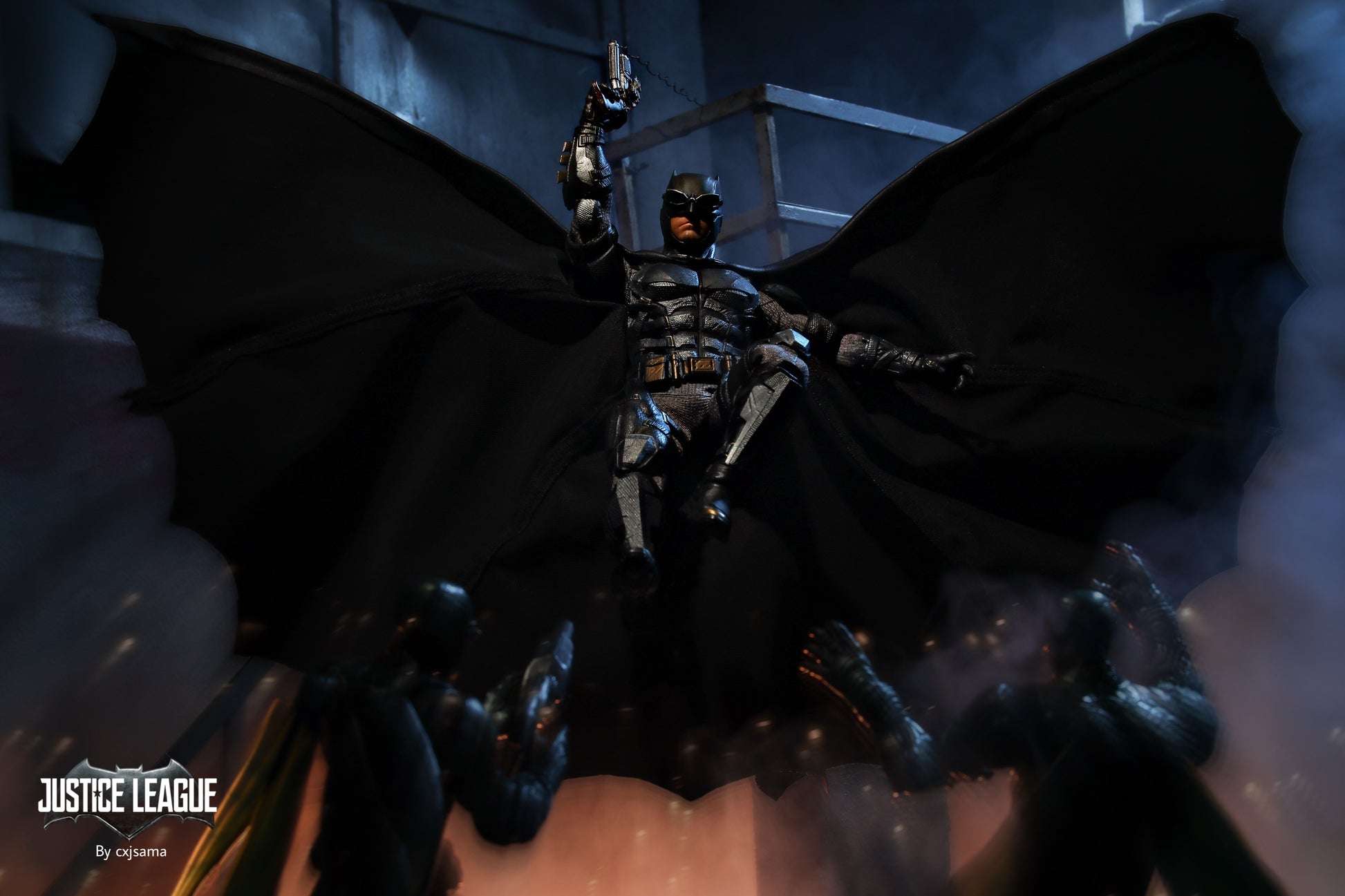 Custom mezco Batman cape long version 6-7inch 1:12 action figures – maxbird