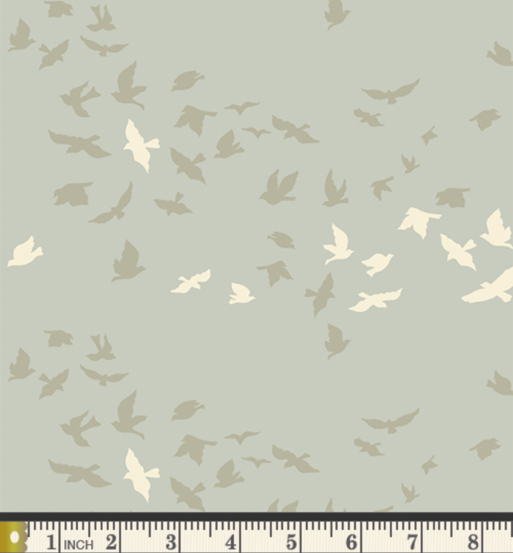 Roots of Nature by Art Gallery Fabrics - Aves Chatter  (sold in 25cm  (10") increments)
