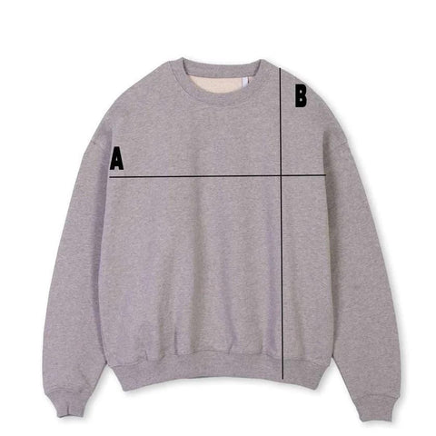 sweatshirt size guide