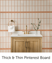 Thick & Thin Pinterest Board