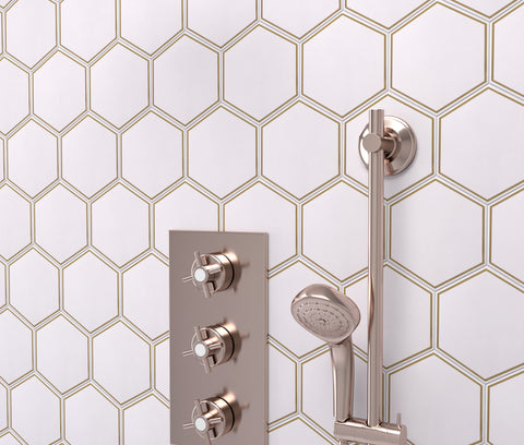 Upton Park Architessa Hex Deco tile