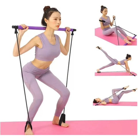 Barra Fitness Pilates Bandas Elásticas – GARATHY STORE