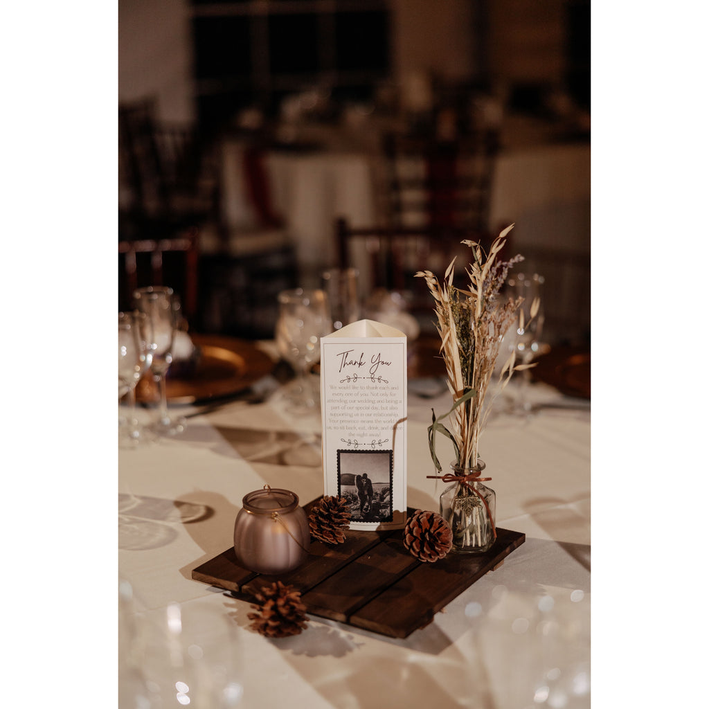 Rustic Wood Centerpieces — Event Masters Decor