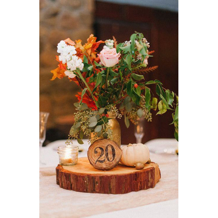 Rustic Wood Centerpieces — Event Masters Decor