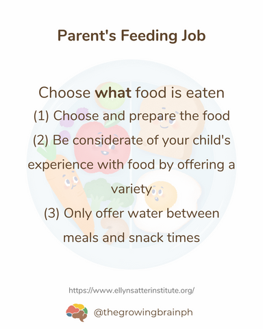 Division of Responsibility in Feeding – The Growing Brain PH