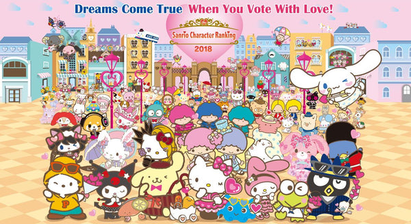 33rd Annual Sanrio Character Ranking | Sanrio