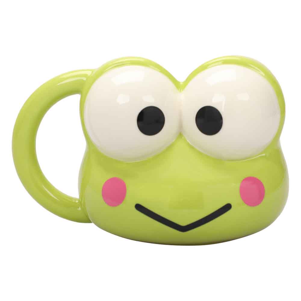 Keroppi Glass Mug 3-Piece Set (Sweet Dreams Series)