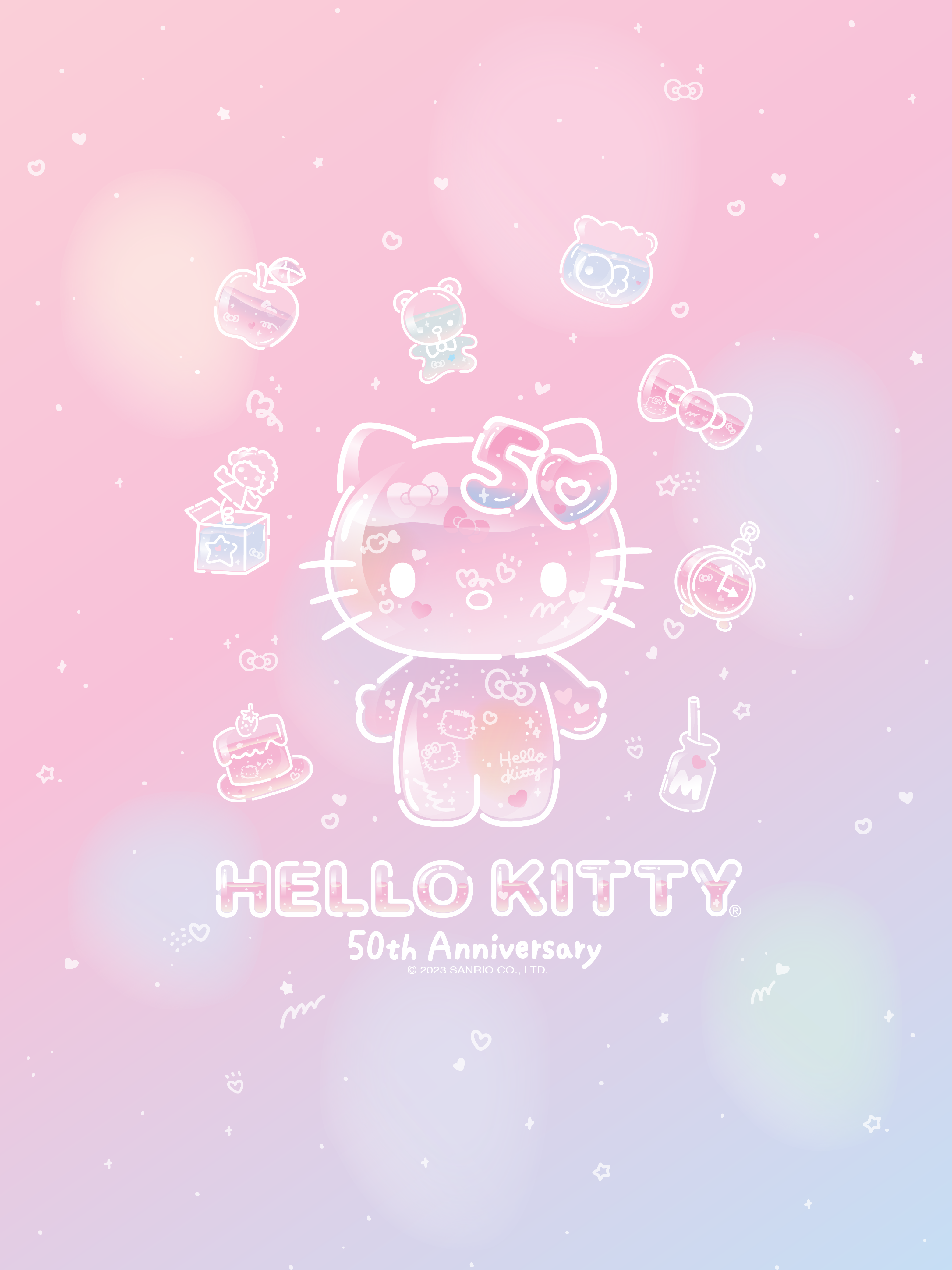 Download Cartoon Hello Kitty PFP Ice Cream Wallpaper