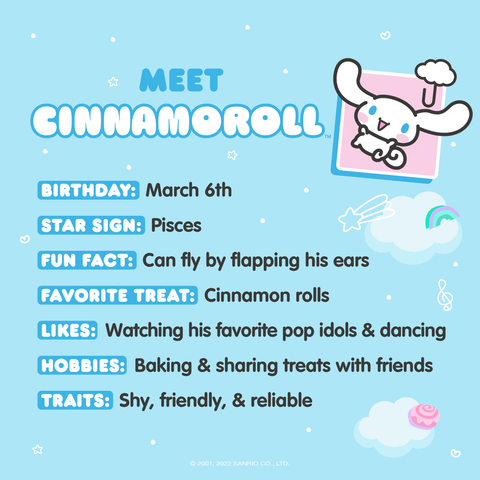 Sanrio Friend of the Month: Cinnamoroll