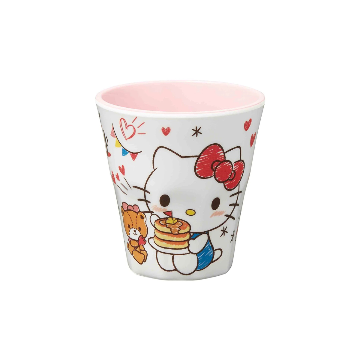 Lg Sanrio Hello Kitty White Tumbler Stainless Steel Cup With Handle, Stanley  Cup