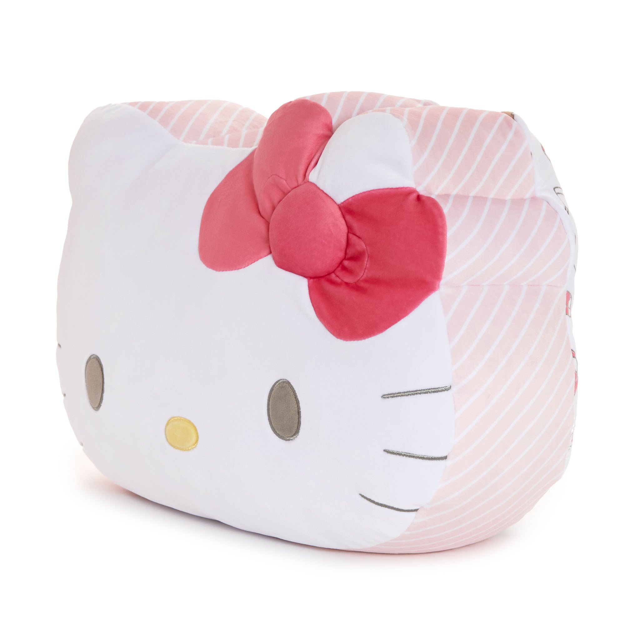 Hello Kitty Cafe Las Vegas Throw Pillow (White)