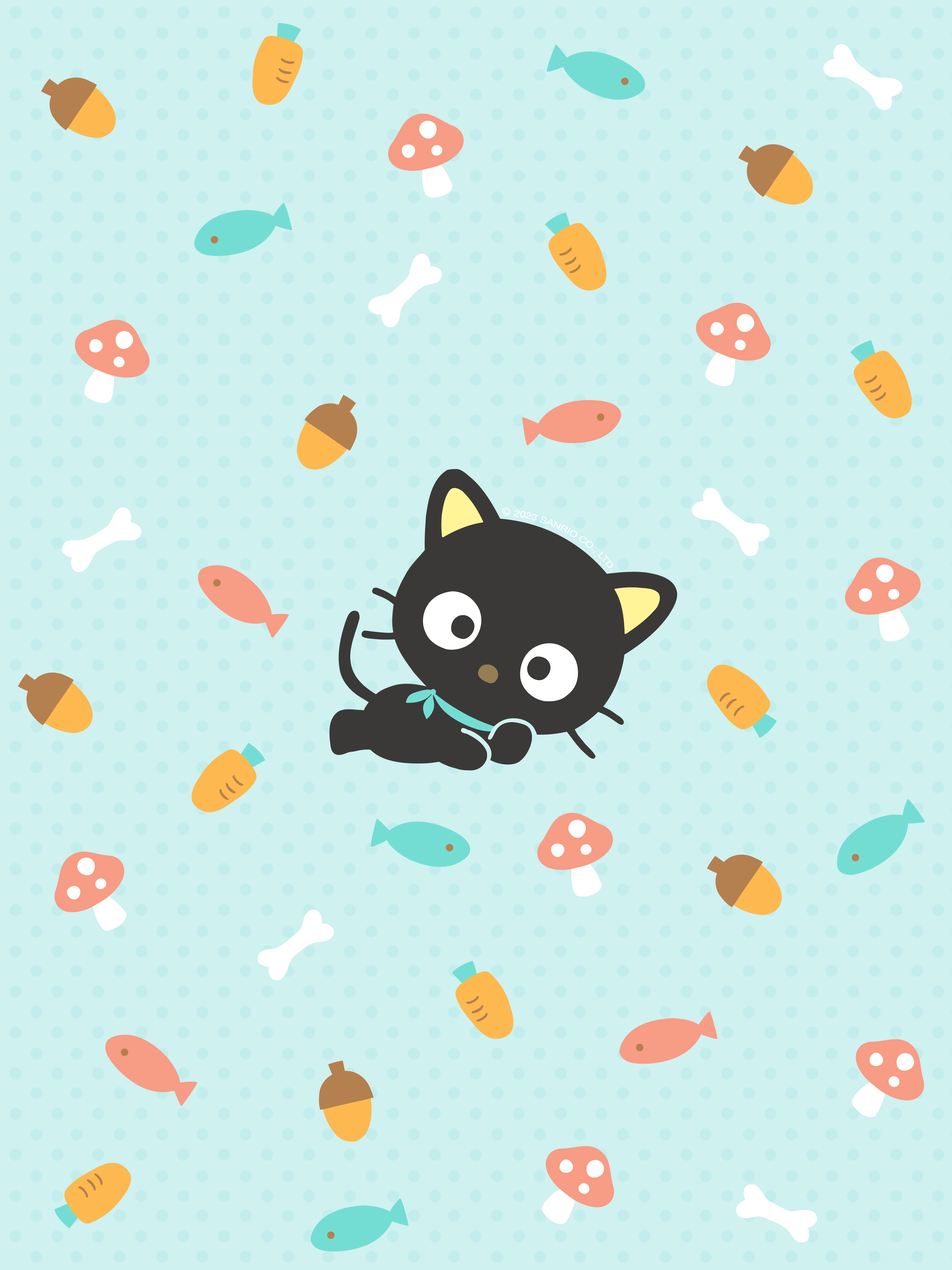 Sanrio Chococat Fluffy Stick-Ons/Stickers, Here is a genuin…