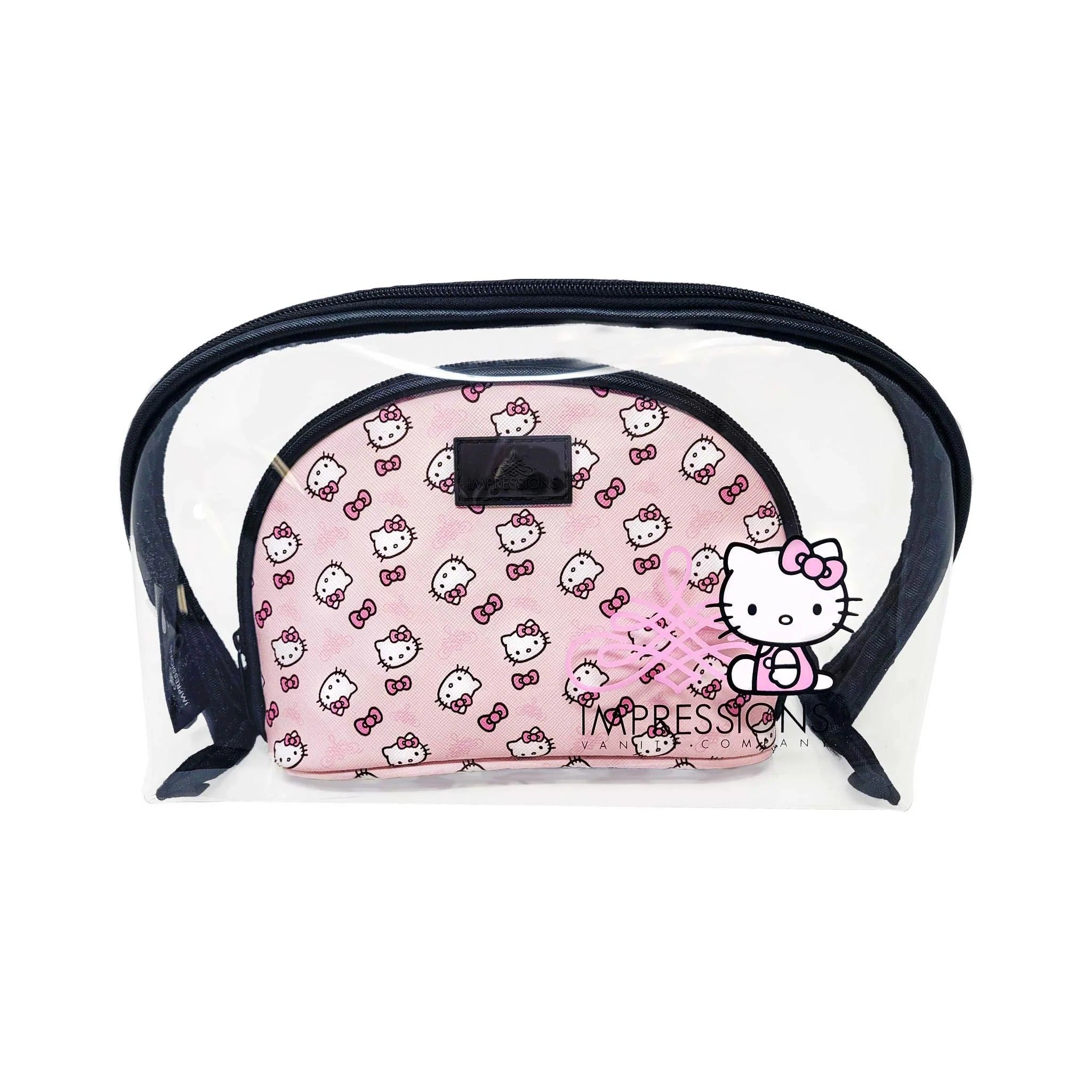 Image of Hello Kitty x Impressions Vanity Clutch Set (Pink)
