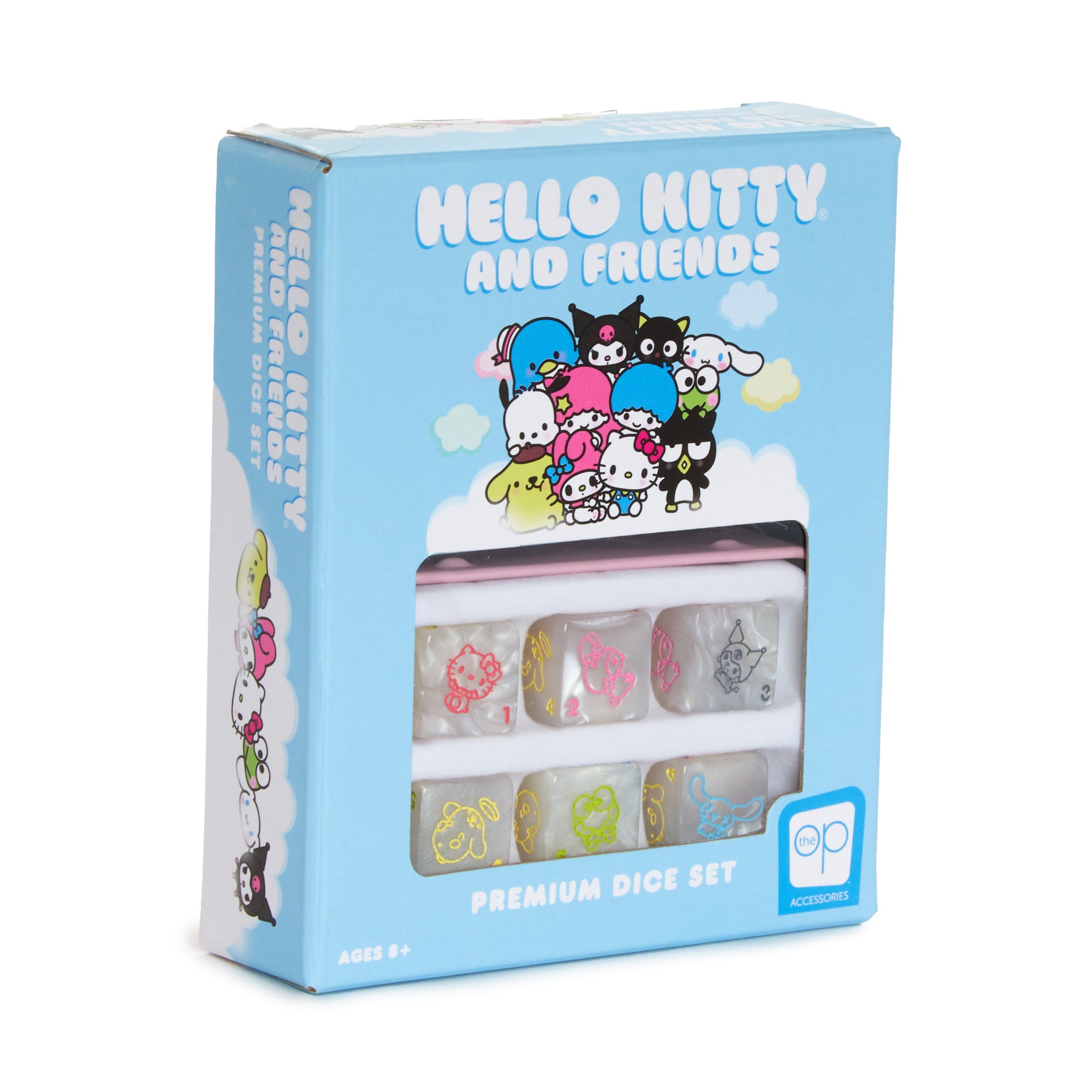 Hello Kitty Cafe Pink 3D Scenes Scenery Set Trinket Plush Desserts Cupcakes