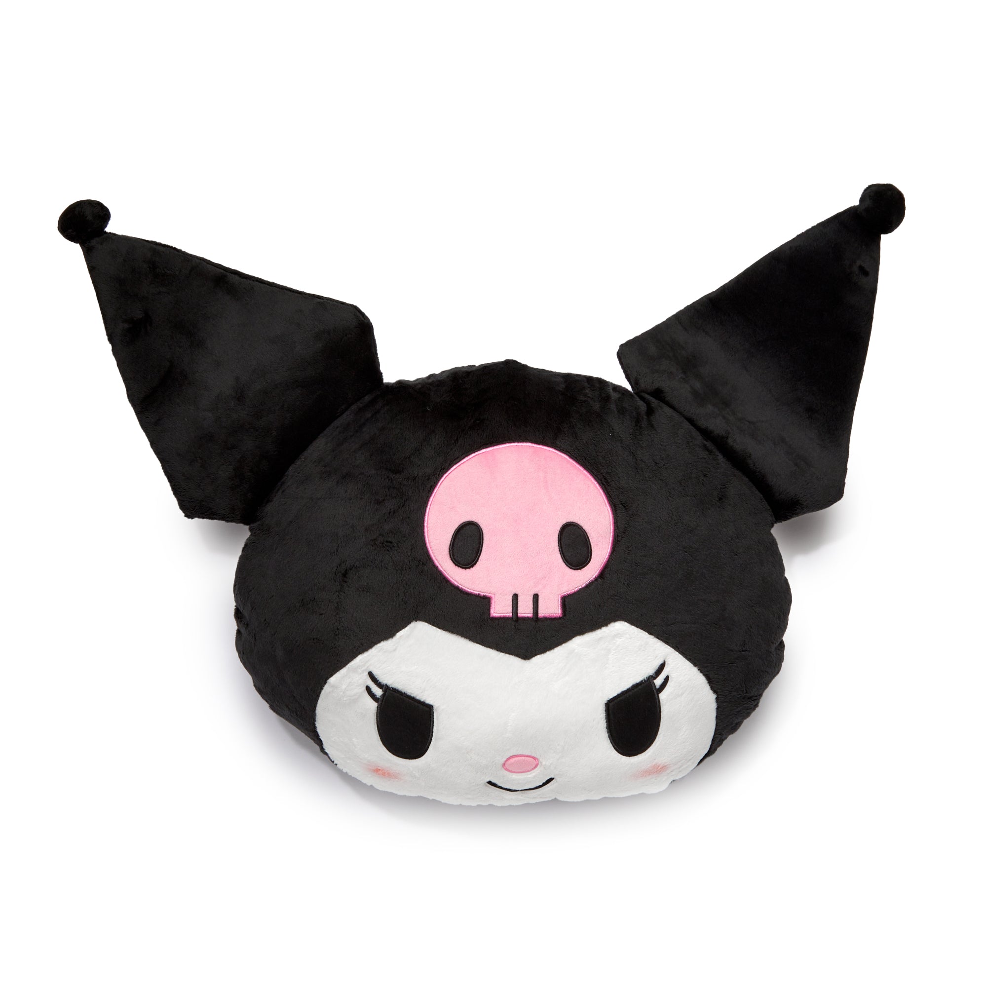 Image of Kuromi Oversized Face Plush (Just Lounging Series)