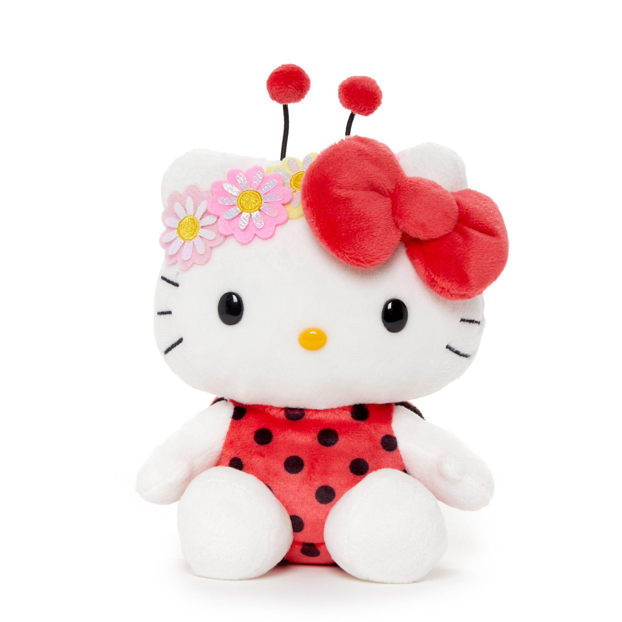 Hello Kitty Teddy Bear Bundle - In Love Series Medium Pink and Small Brown  - Stuffed Animals & Plush
