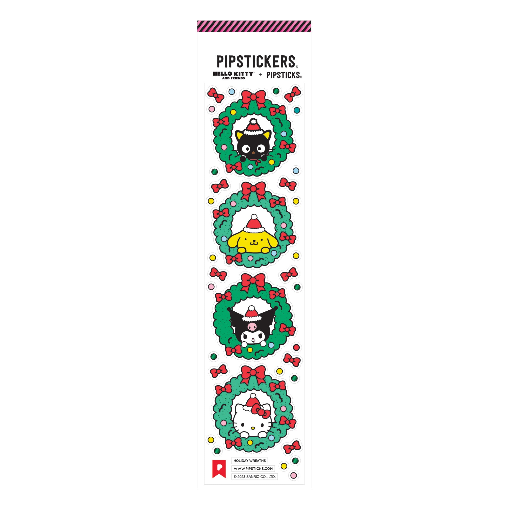 Hello Kitty and Friends Sanrio Raised Sticker Sheet 