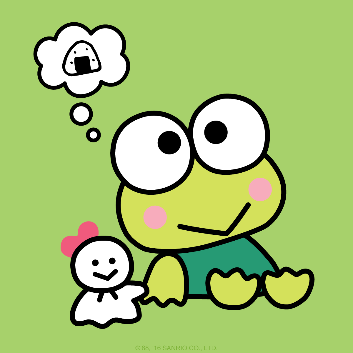 Keroppi is the Sanrio Friend of the Month!