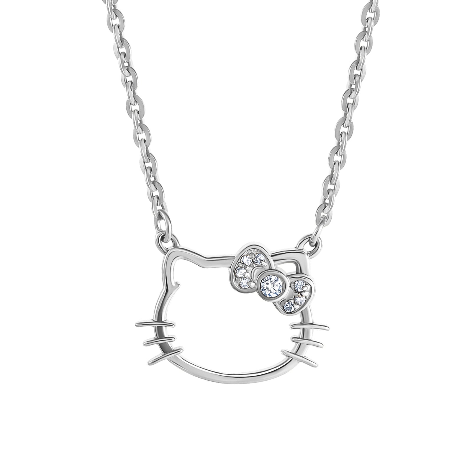 Cinnamoroll Elegant Cute Silver Necklace w/ Pendant | Tide Color x Sanrio - Magic Cosmos St