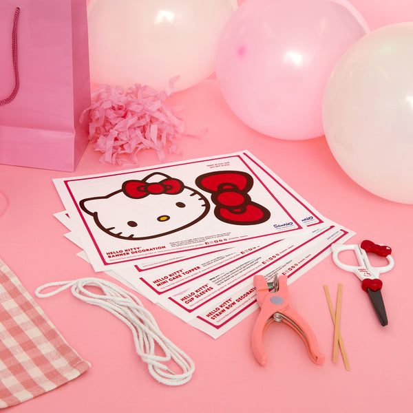 How to Make a Hello Kitty Party Favor Bag 