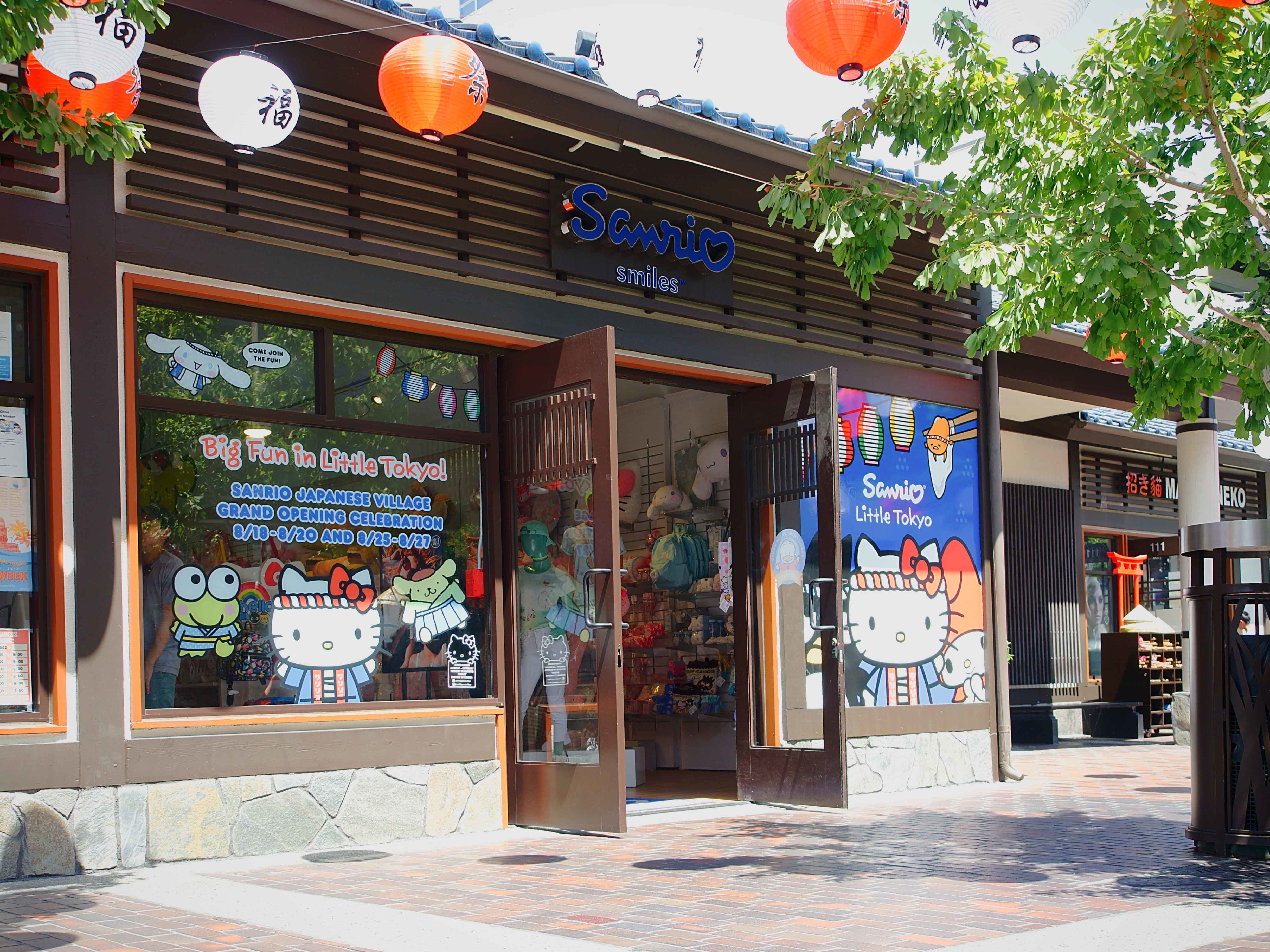 Sanrio Japanese Village Plaza in Little Tokyo