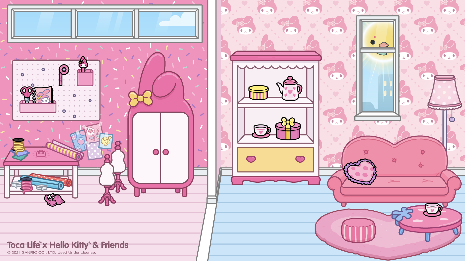 Create a Virtual, Hello Kitty-Themed House with Toca Boca's New