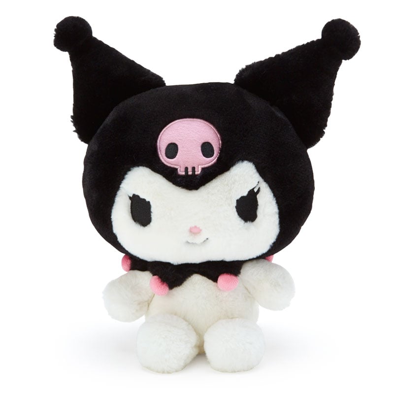 Big Size Sanrio Kuromi Series Plush Toys Kawaii Kuromi Stuffed Dolls  Bedside Pillow Bay Window Large