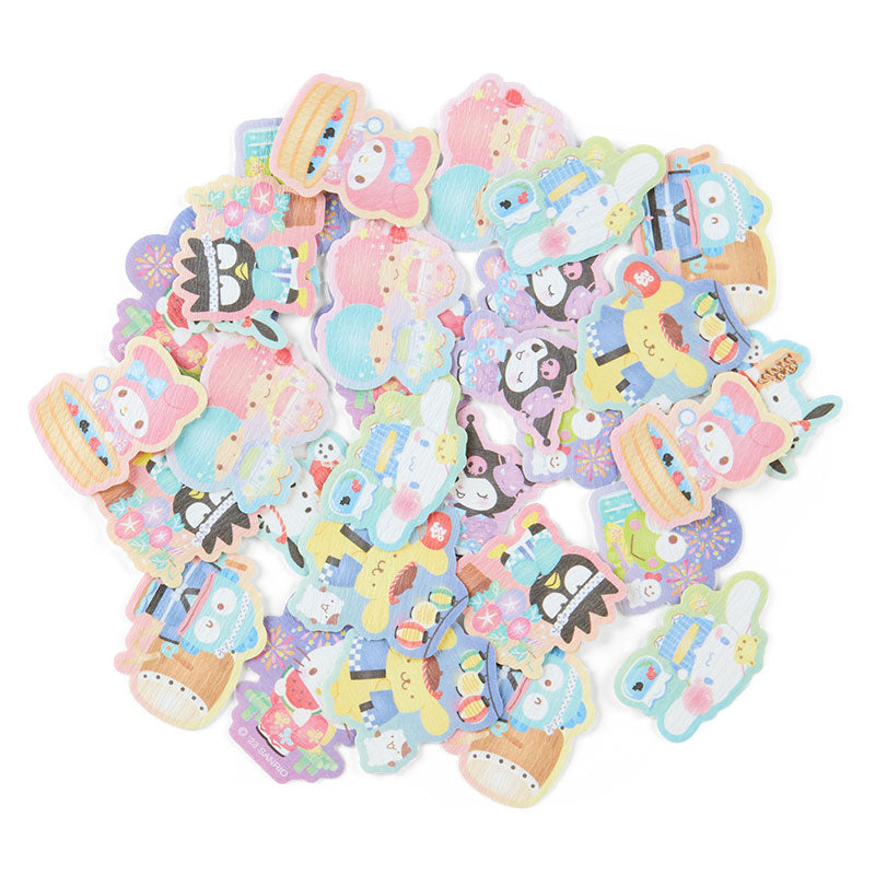 Hello Kitty Sticker (Tiny Cham party) Sanrio Official JAPAN