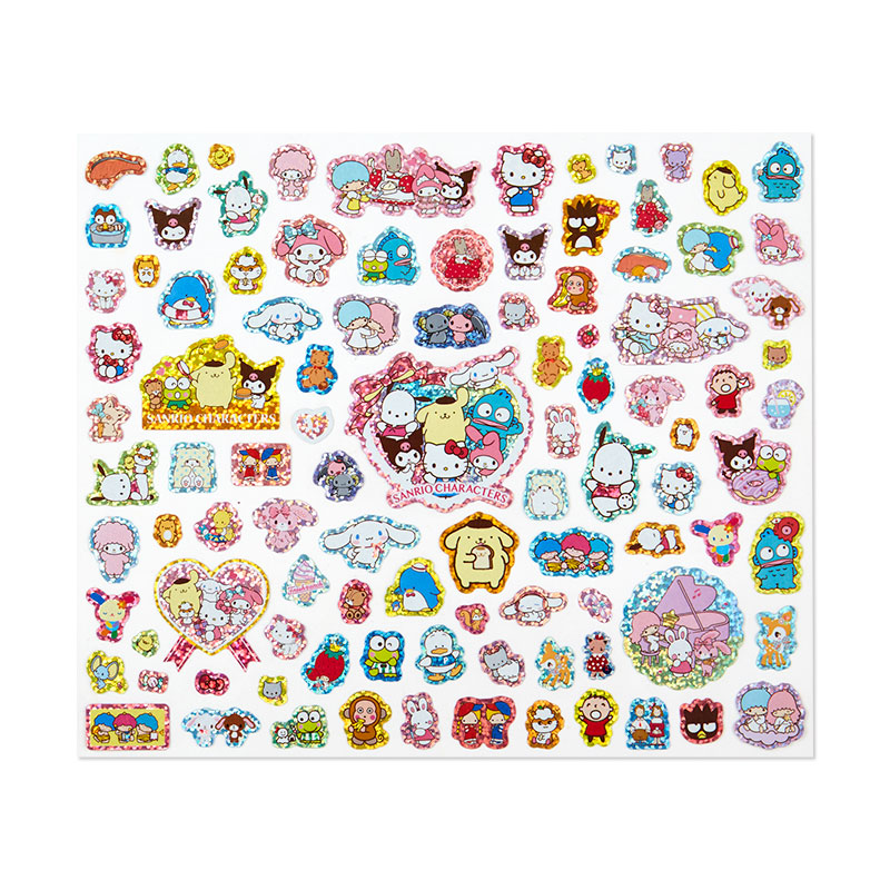 Japan Sanrio Mini Sticker Sheet - Sanrio Characters