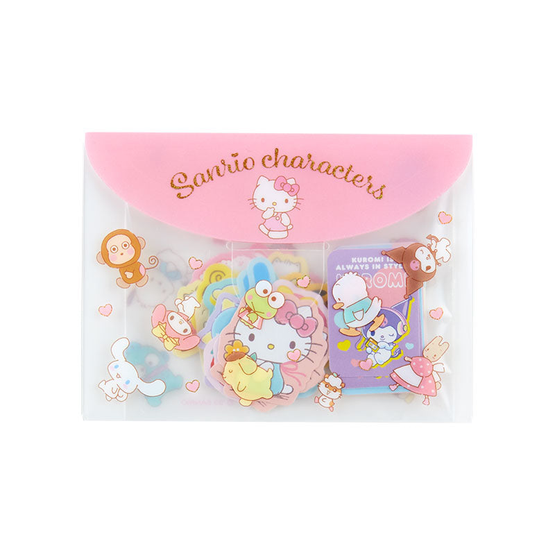 Sanrio Chococat Cinnamoroll Chi Chai Monchan Flake Sack Stickers - 50 pcs