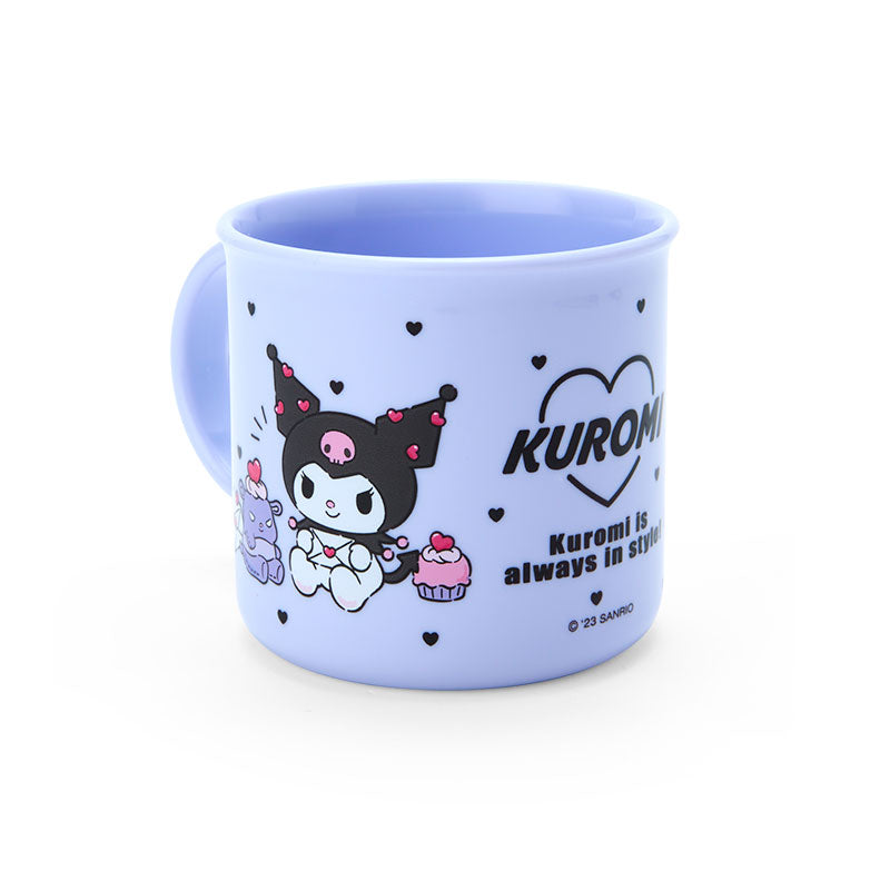 Kuromi Glass Cup and Saucer Set (Fancy Ribbons Series)