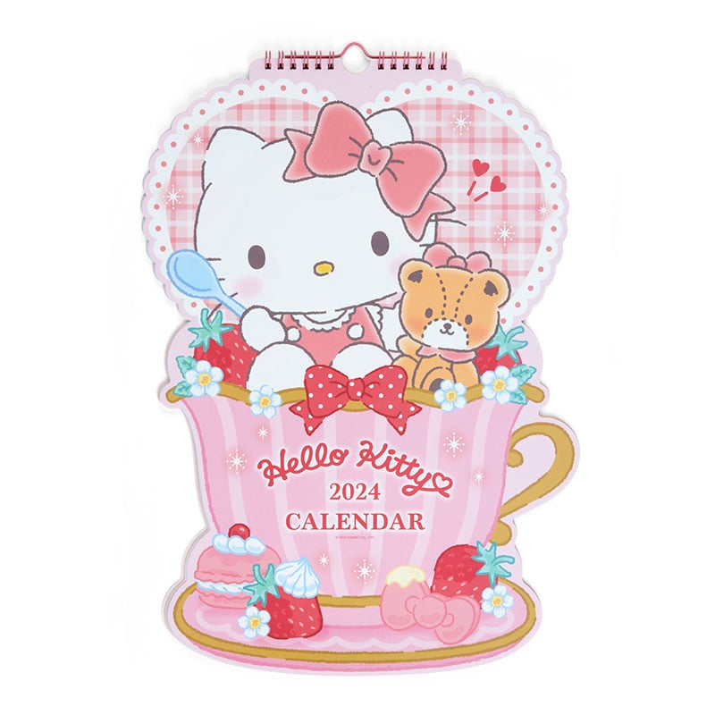 Image of Hello Kitty 2024 Die-Cut Wall Calendar