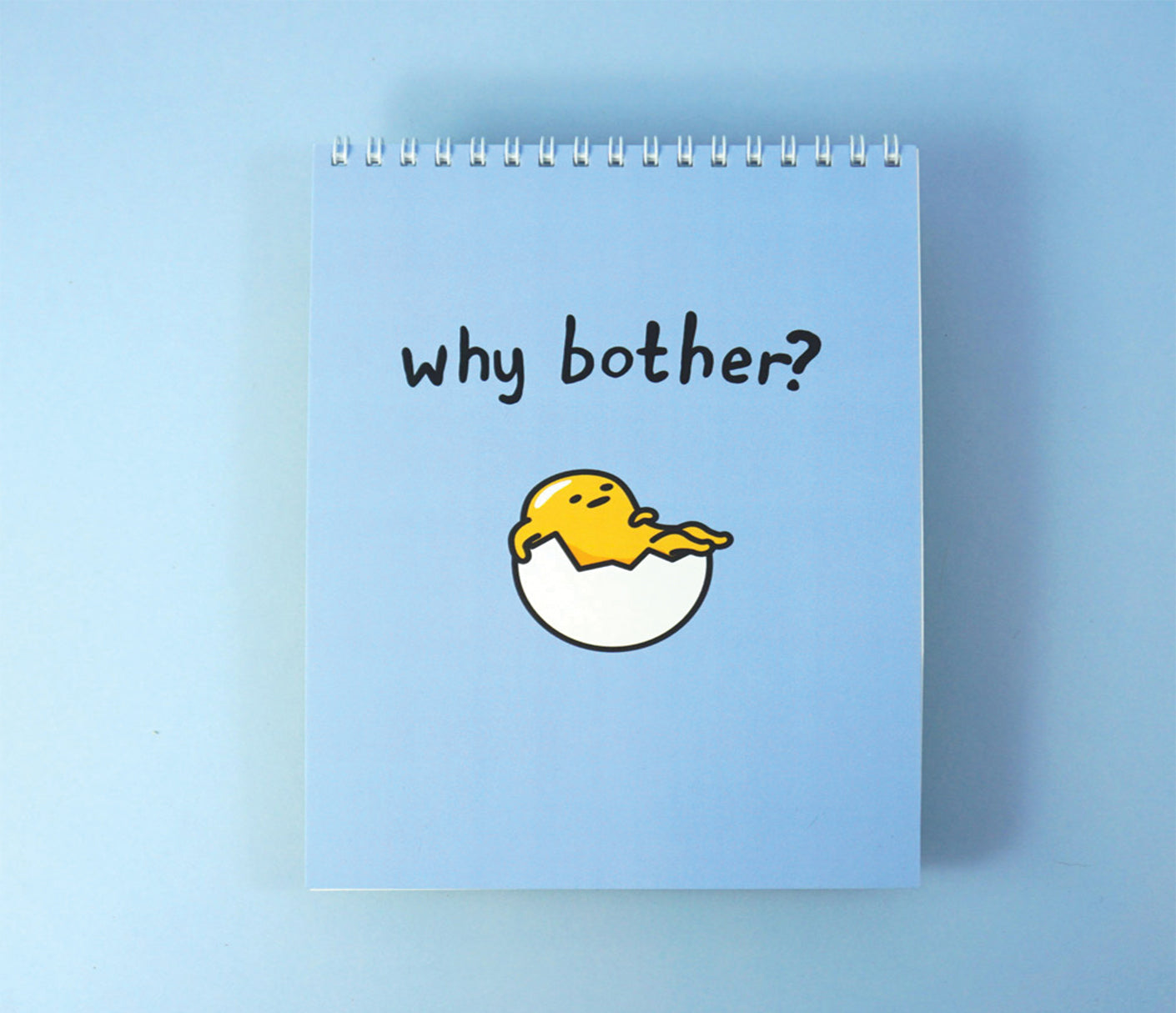 Jolly Awesome X Gudetama Notepad Why Bother Sanrio