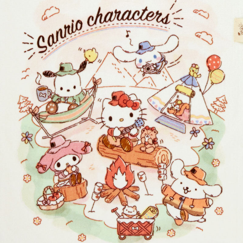 Sanrio Characters Melamine Skillet Plate (Cute Camp Series)