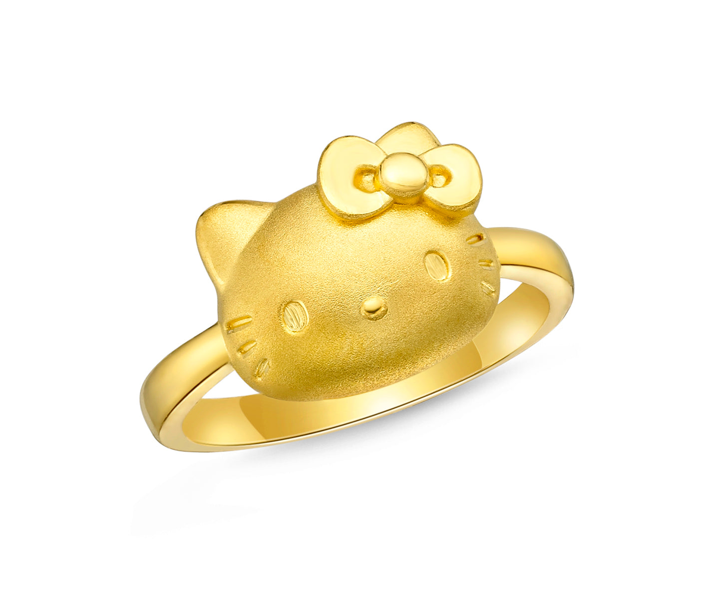 Hello Kitty x Chow Tai Fook 24K Gold Ring