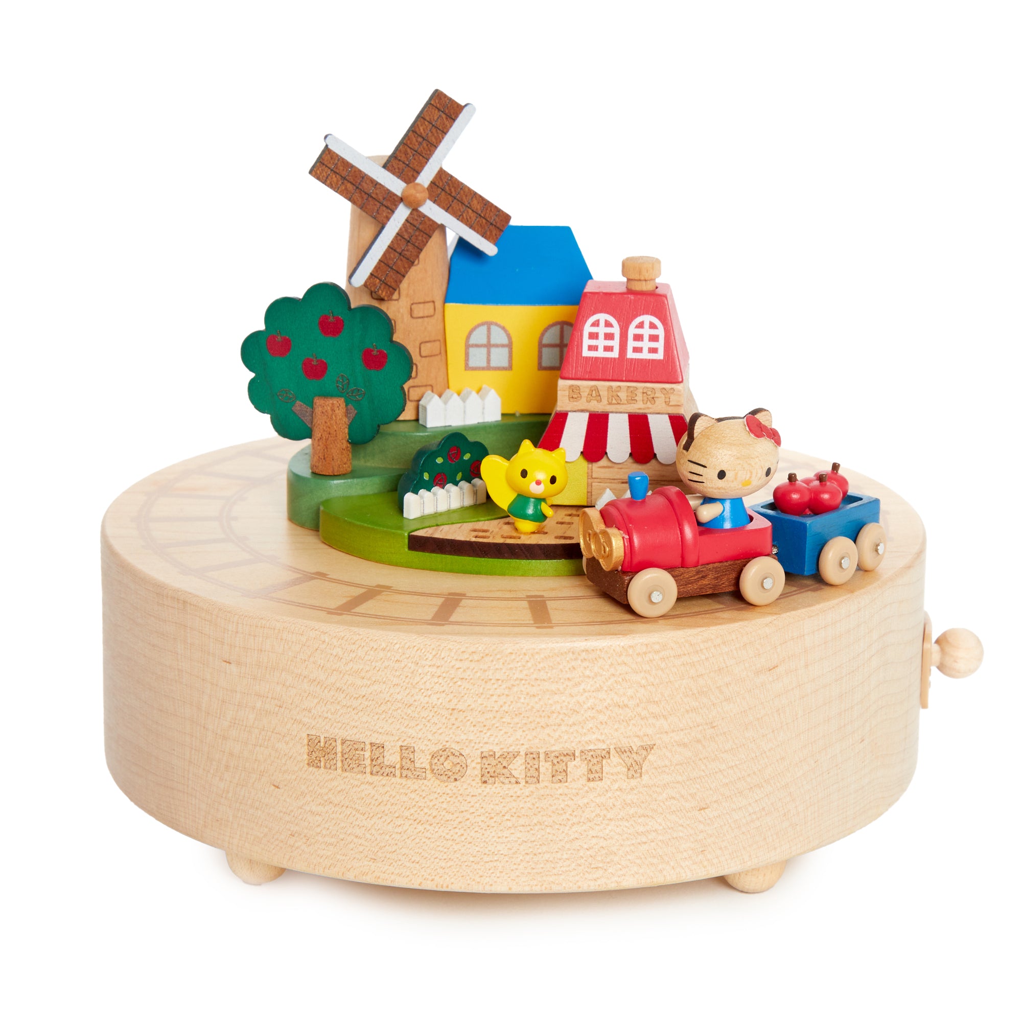 Hello Kitty Tiny Train Music Box