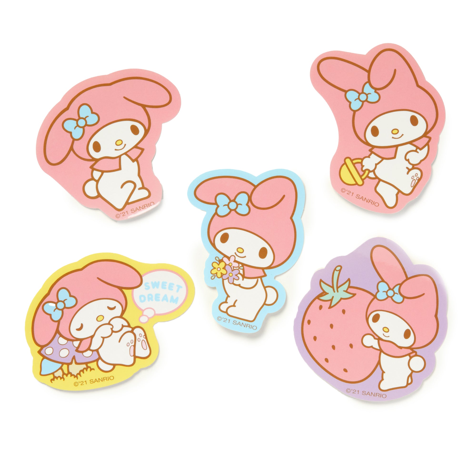 Kuromi Holographic Kawaii Stickers