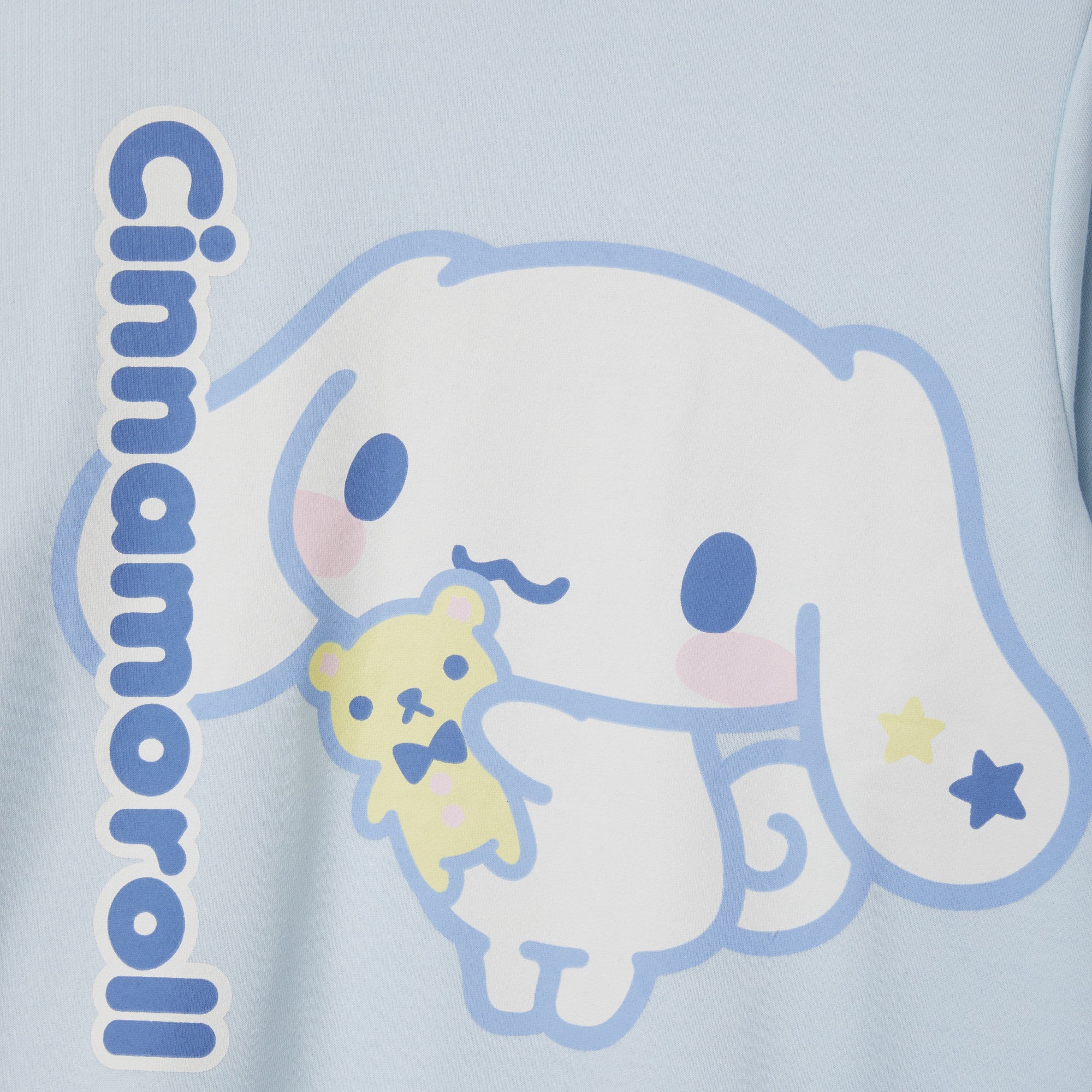 Cinnamoroll Character Logo Sweatshirt - Sanrio