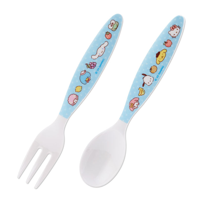 Image of Sanrio Characters Melamine Fork & Spoon